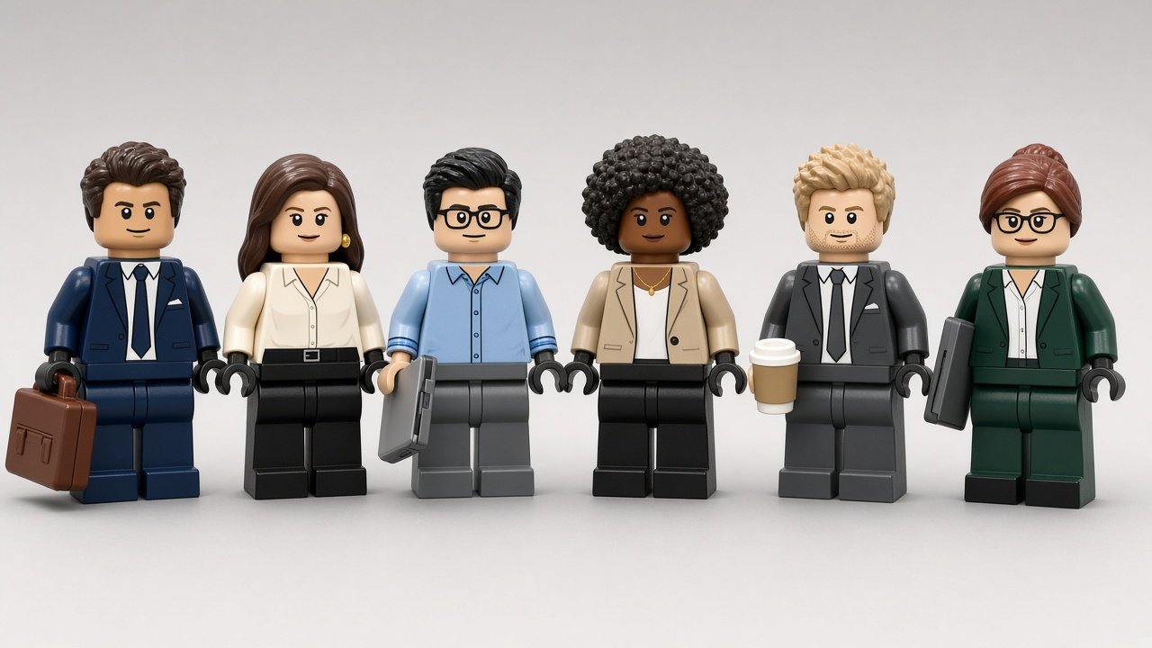 Custom team minifigures