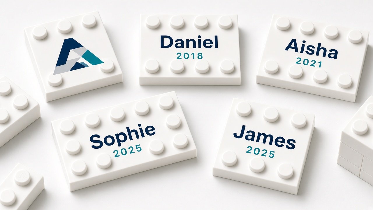 Custom printed bricks